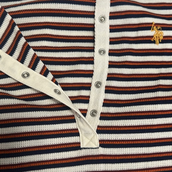 3/$40 NWT Polo assn striped long sleeve shirt small - Picture 3 of 4